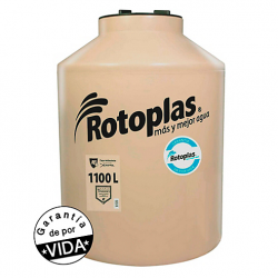 Tanque de Agua Rotoplas 1100 L + Accesorios